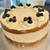 Lemon blueberry cake